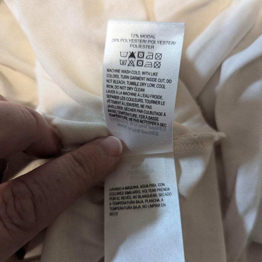 134. Lucky Brand Long Sleeve Loose Fit Top -small - Picture 4 of 4